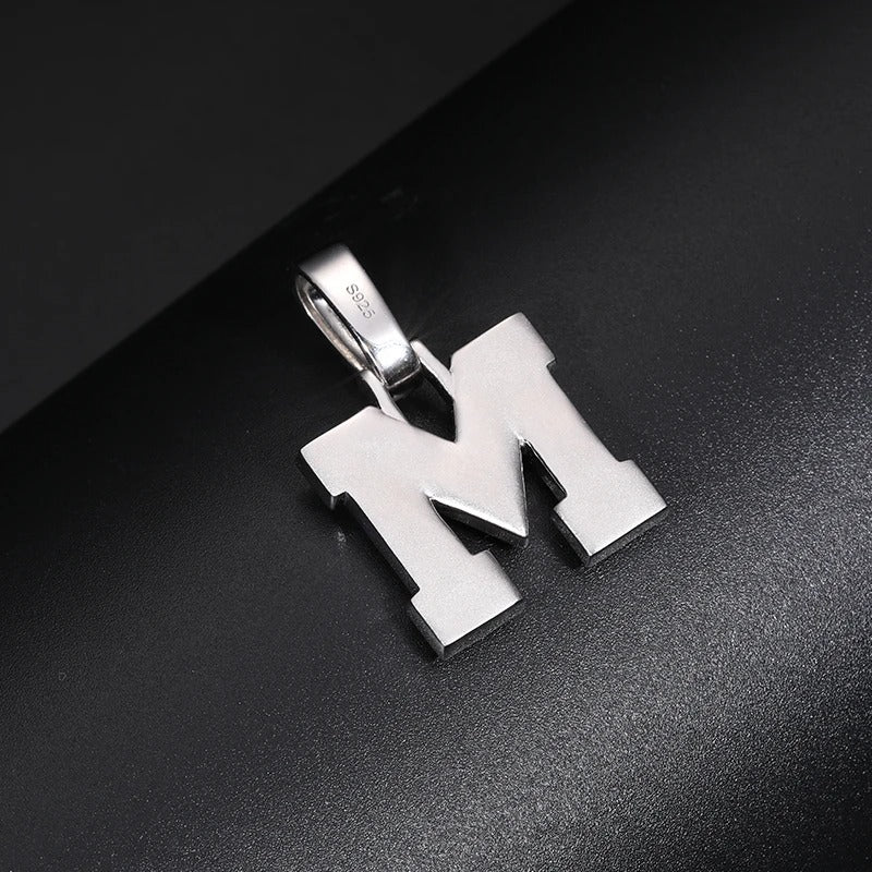 Iced Letter Pendants