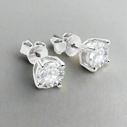 Quad Moissanite Earrings