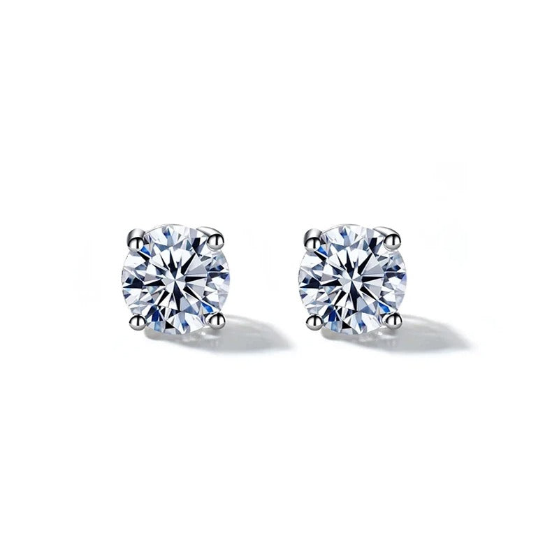 Quad Moissanite Earrings